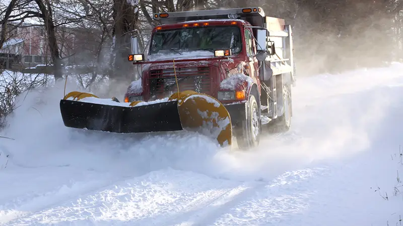 Commercial Snow Plowing